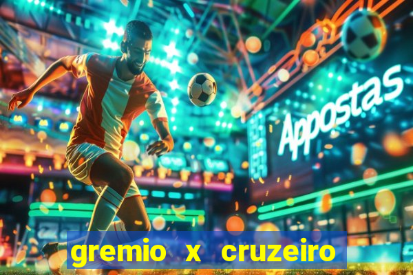 gremio x cruzeiro ao vivo hd